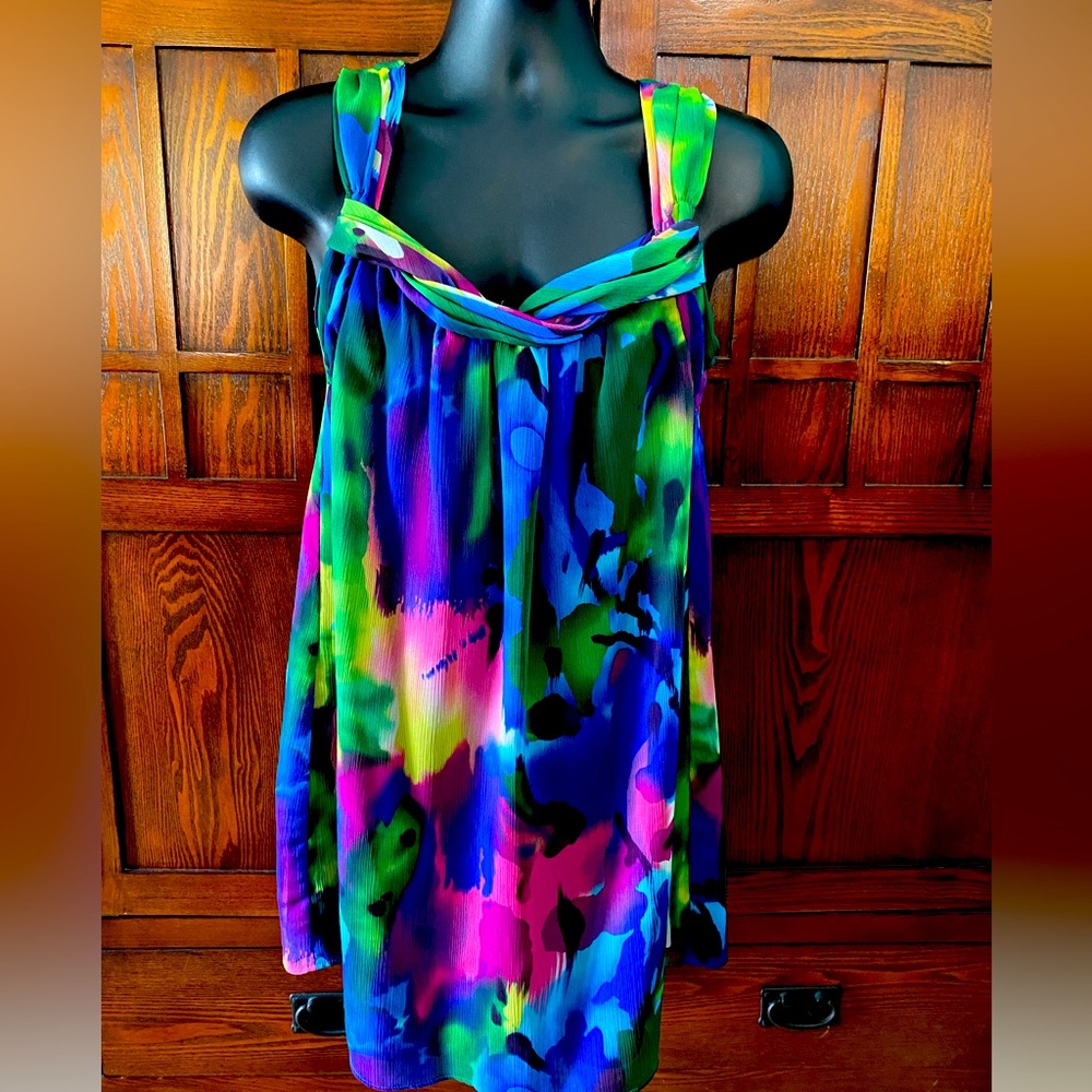 Lane Bryant vibrant colors tunic dress